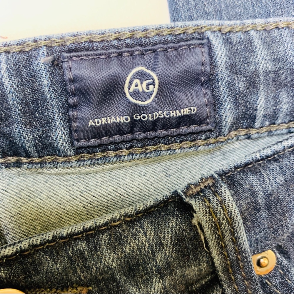 AG The Legging Ankle Skinny Denim Jeans MedWash 27 - Picture 8 of 8